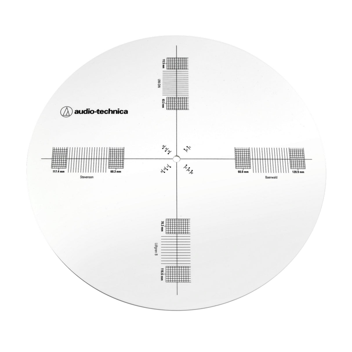 Audio-Technica AT-CAP4 Multi-Function Cartridge Alignment Stroboscope Disc