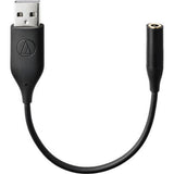 Audio-Technica ATH-M20xSTS Streaming Headset with USB Adapters