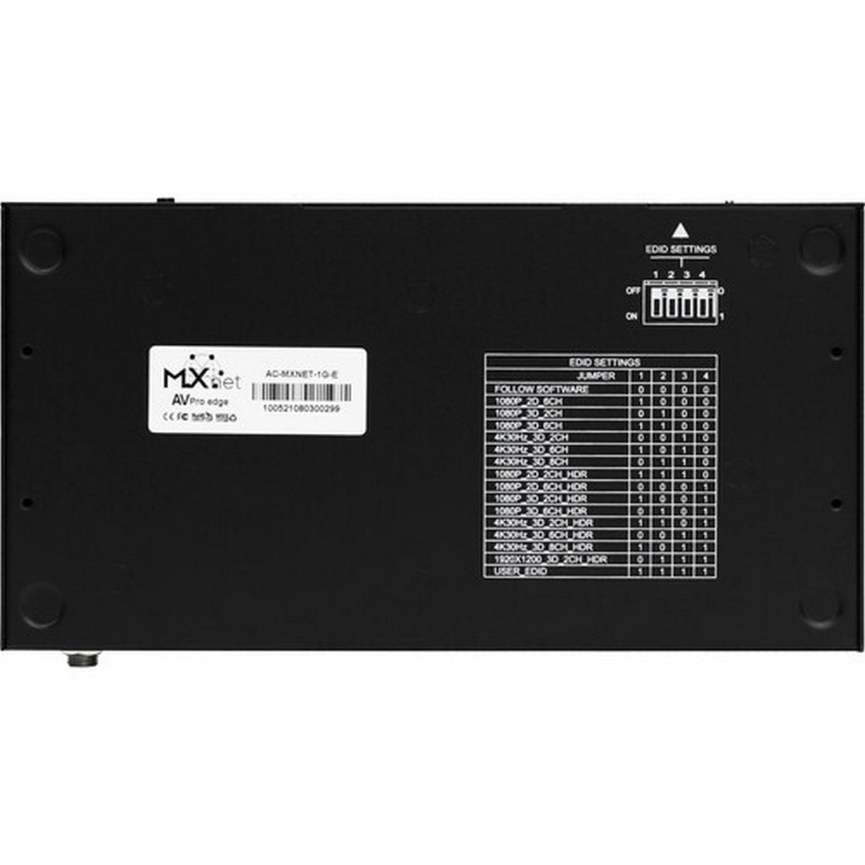 AVPro Edge AC-MXNET-1G-E-TAA MXNet 1G AV-over-IP Encoder