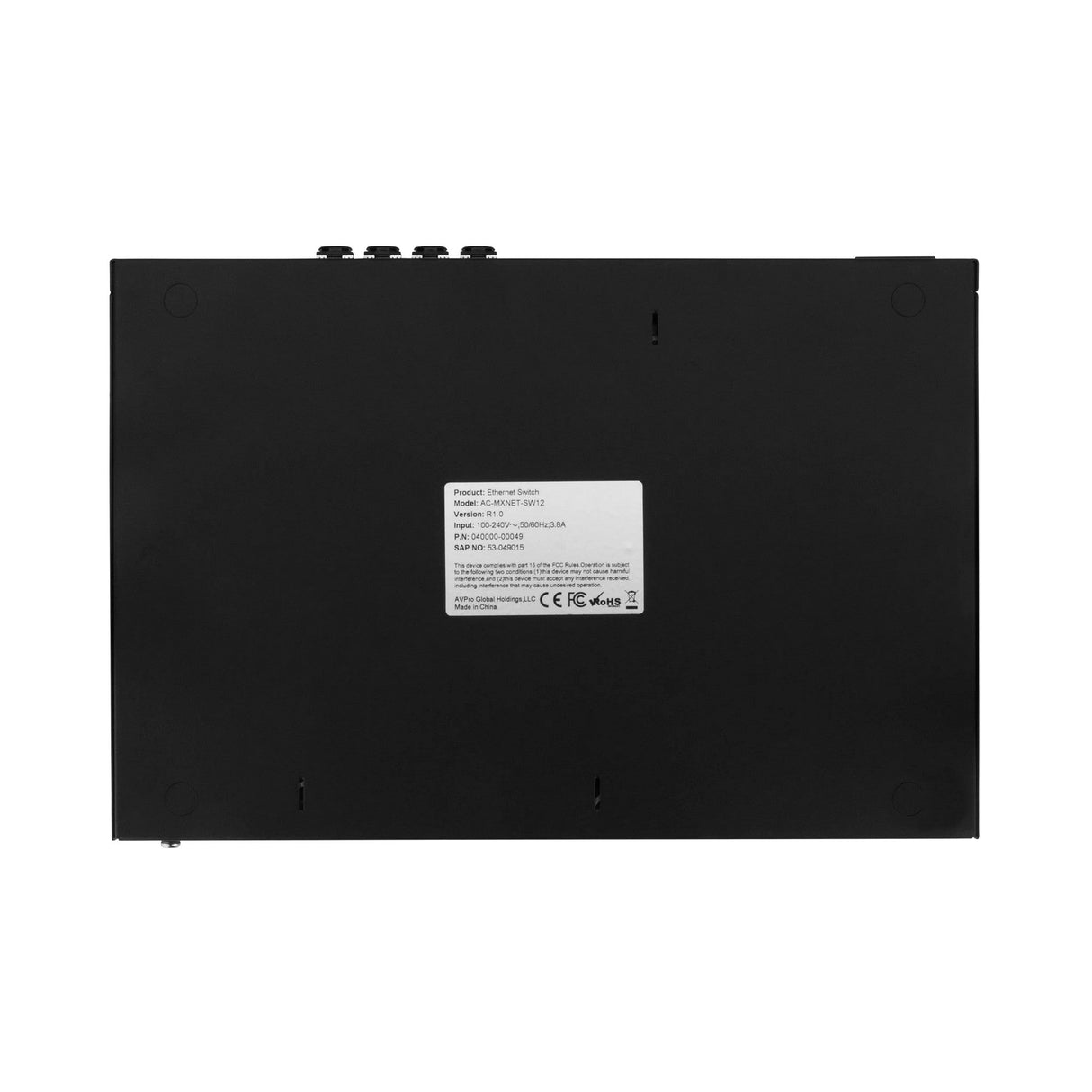 AVPro Edge AC-MXNET-SW8P 12-Port Managed PoE Plus Network Switch