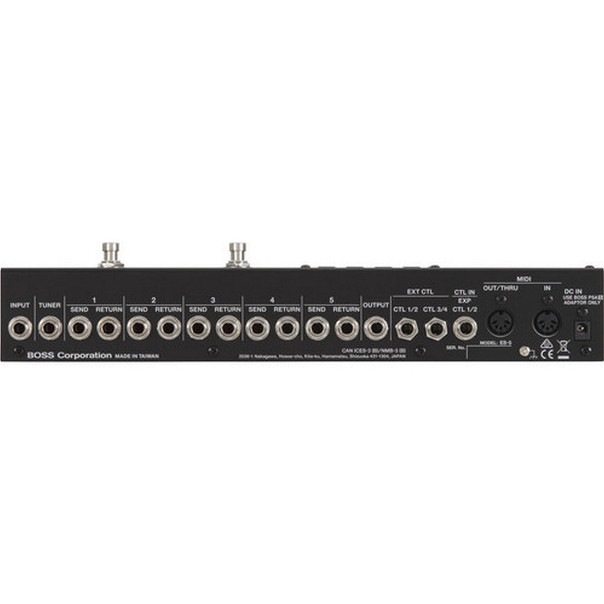 BOSS ES-5 Effects Switching System with 5 Loops and MIDI