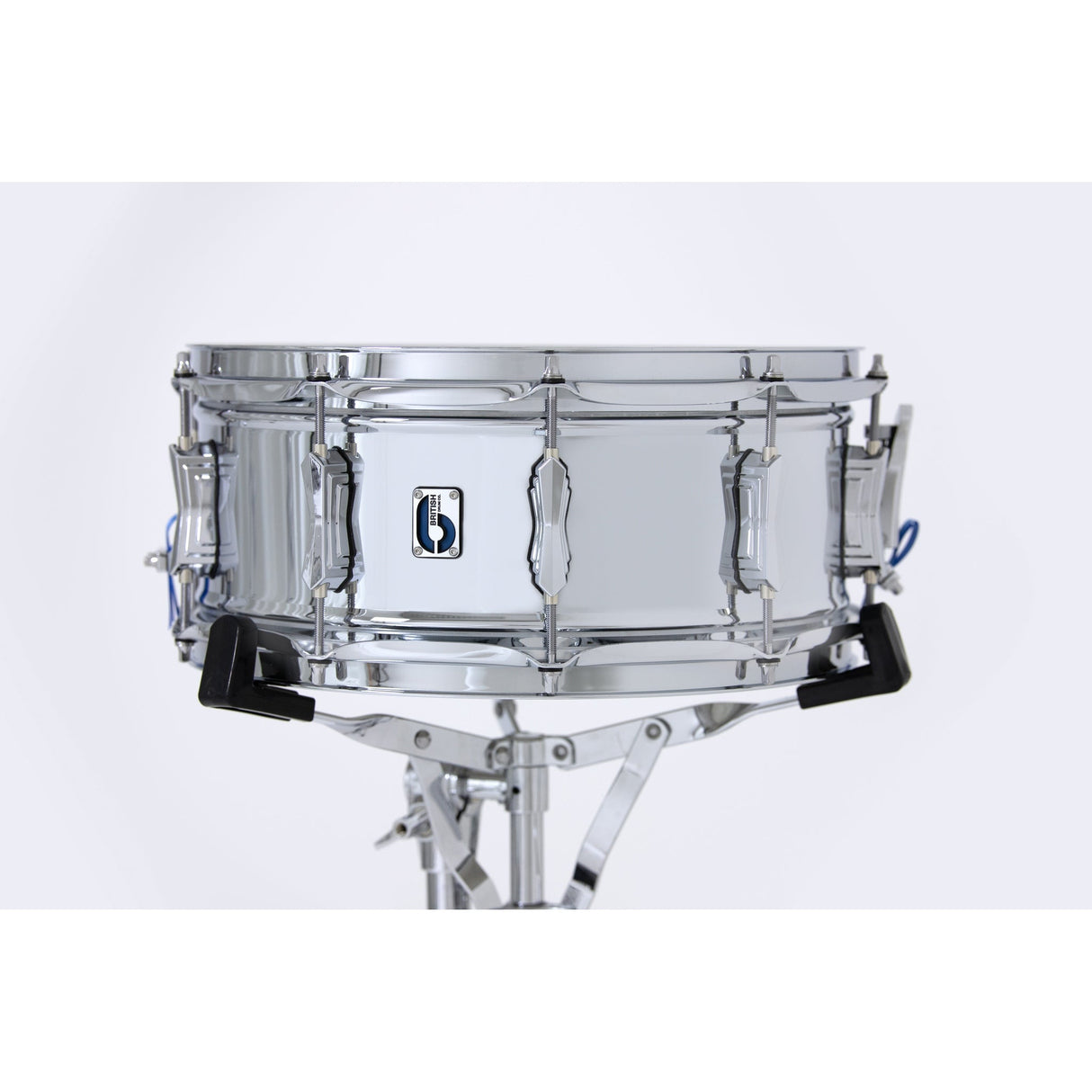 British Drum Co BB-14-60-SN Bluebird Series Chrome Over Brass Snare Drum