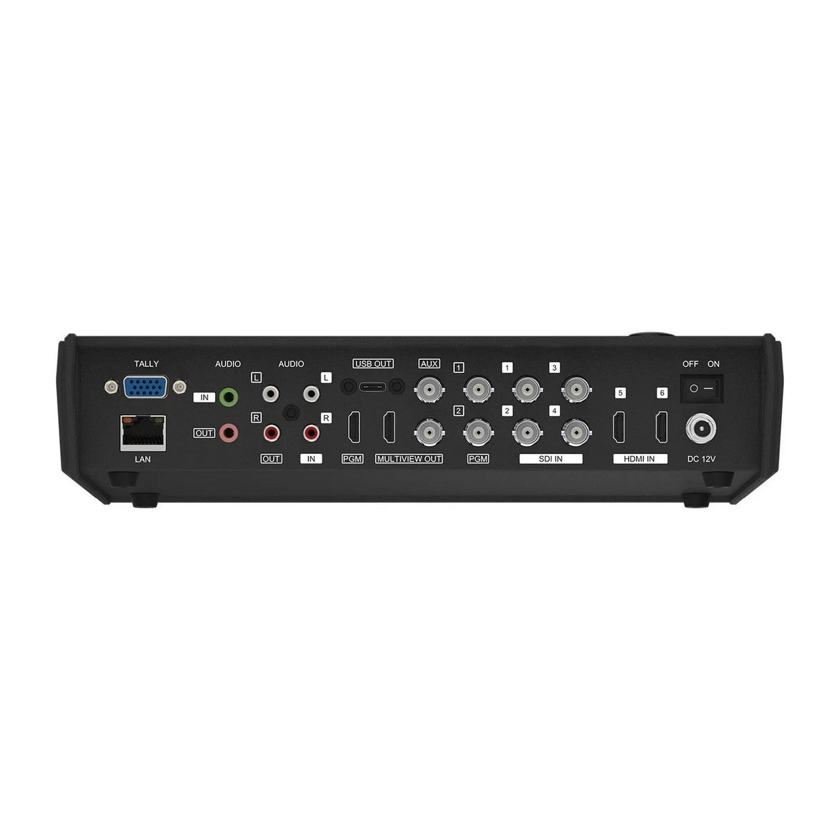 BZBGEAR BG-MFVS61-GEN2 6-Input 3G-SDI/HDMI Video Mixer and Production Switcher w/Integrated Capture