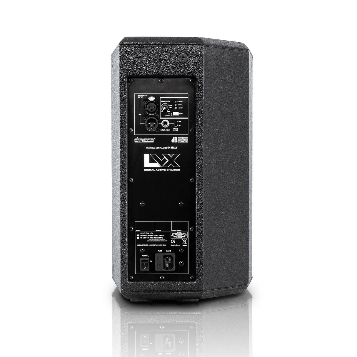 dB Technologies LVX 8 8-Inch 400W 2-Way DSP Active Speaker, Black