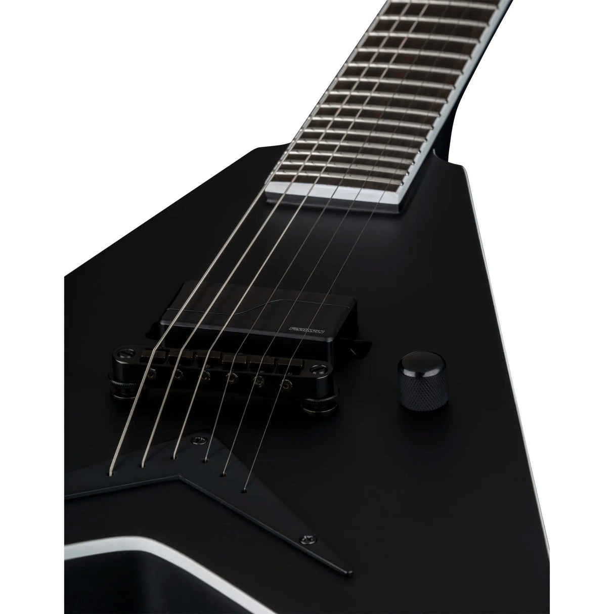 Dean Guitars Vengeance Select Fluence Black Satin Electric Guitar, 6-String