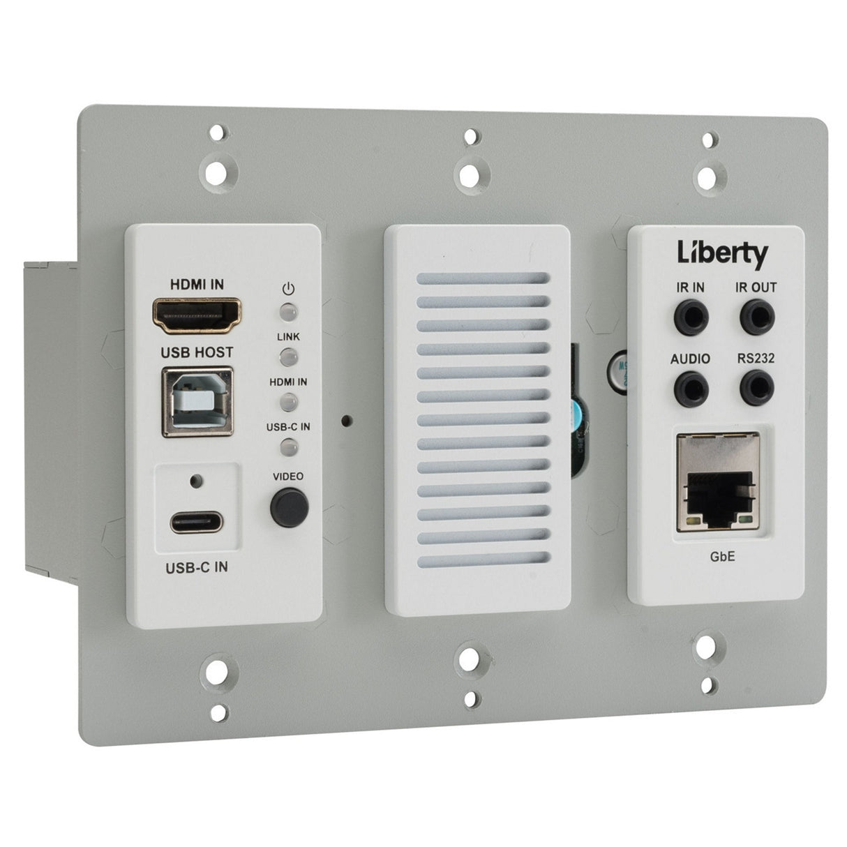 DigitaLinx IP IPEX6001U-WP-W 6000 Series SDVoE Wall Plate Encoder