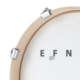EFNOTE 5 Acoustic Designed Electronic Drum Set, White / Sparkle