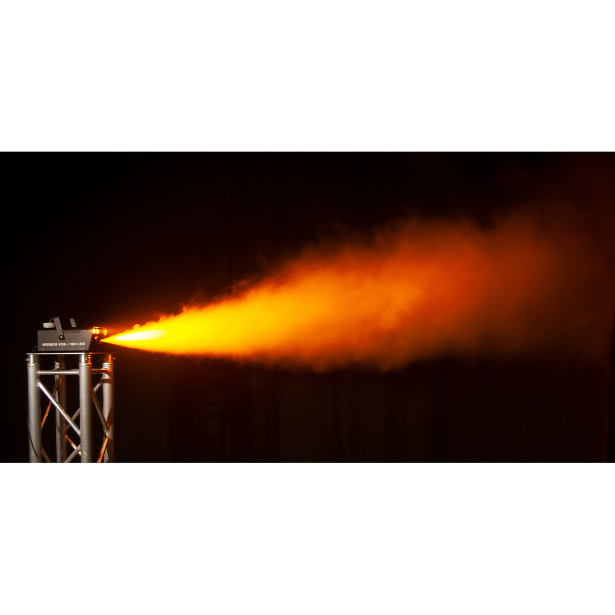 Eliminator Lighting Amber FOG 700 LED Flame‑Effect Fog Machine