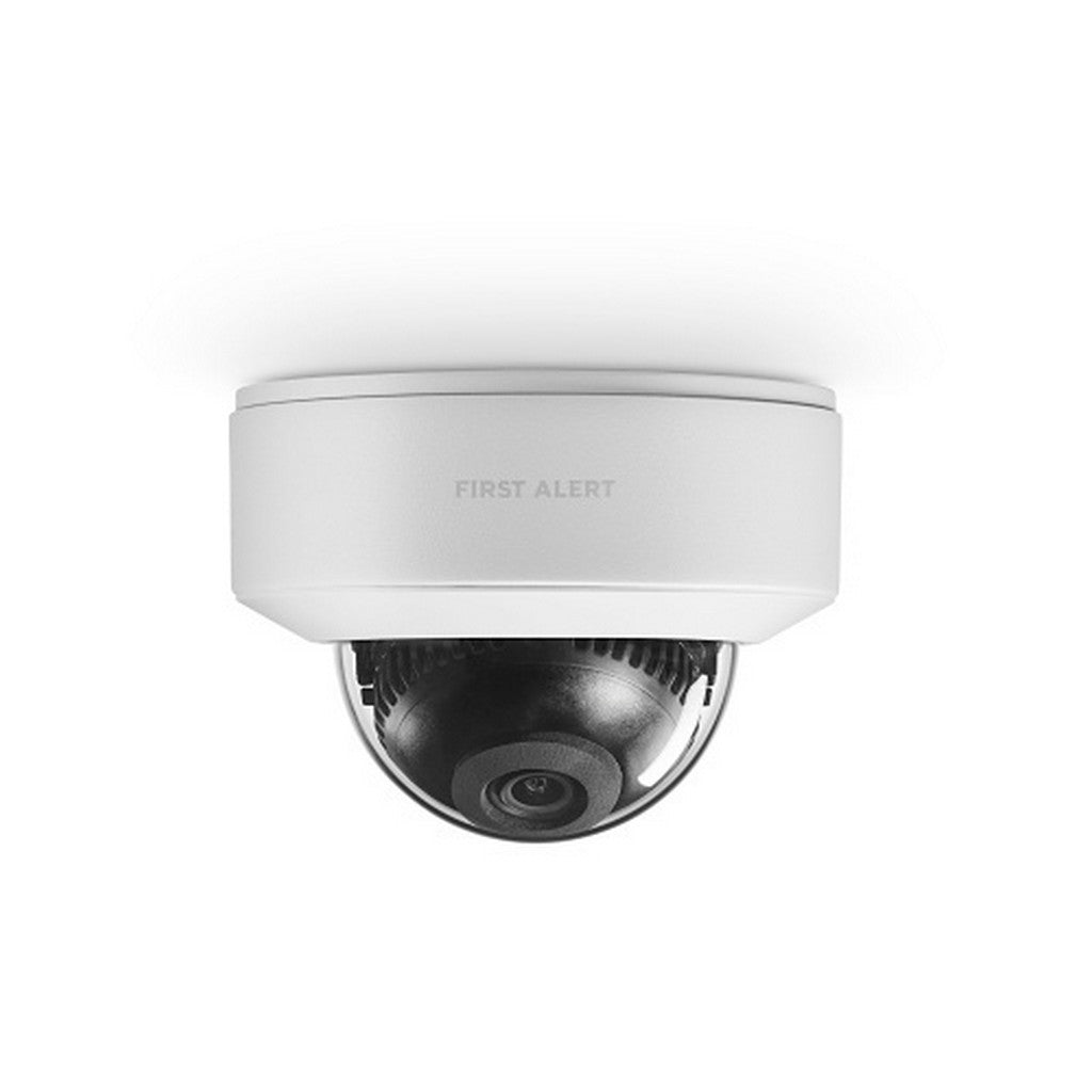 First Alert CX4DE08F28PW 8MP AI Cloud Dome Camera, 2.8mm Lens, White