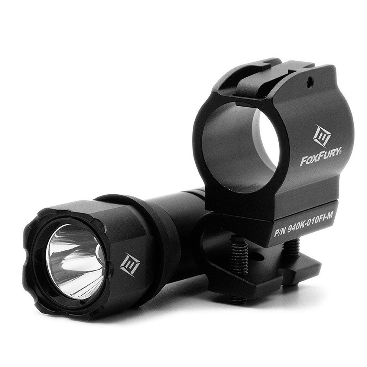 FoxFury SideSlide C-Clamp Mini Compact Flashlight / Helmet Light