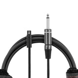 Gator Cableworks GCWC-TA4F-3 Straight 1/4" to TA4F Instrument Cable, 3-Feet