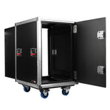Gator EXPO Series GEXPO16USLRK 16U Slam Rack with Sliding Lids