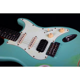 JET Guitars JS-400 HSS SFG RLC Seafoam Green Relic Electric Guitar