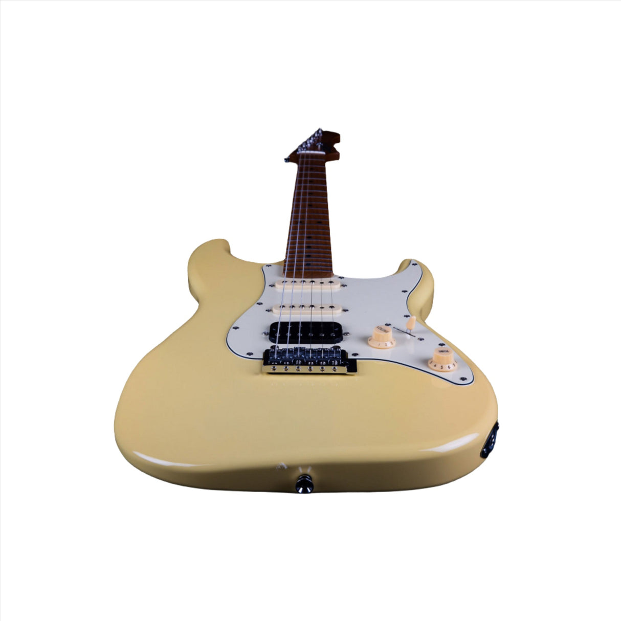 JET Guitars JS-400 VYW HSS Basswood Body Electric Guitar with Roasted Maple Neck and Fretboard