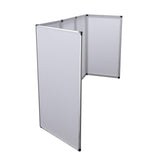 JMAZ Event Booth Facade Adjustable Lightweight Aluminum Frame, White