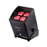 JMAZ Lighting MAD PAR RB 80W RGBAL+C LED Swappable Battery Powered Outdoor Uplight