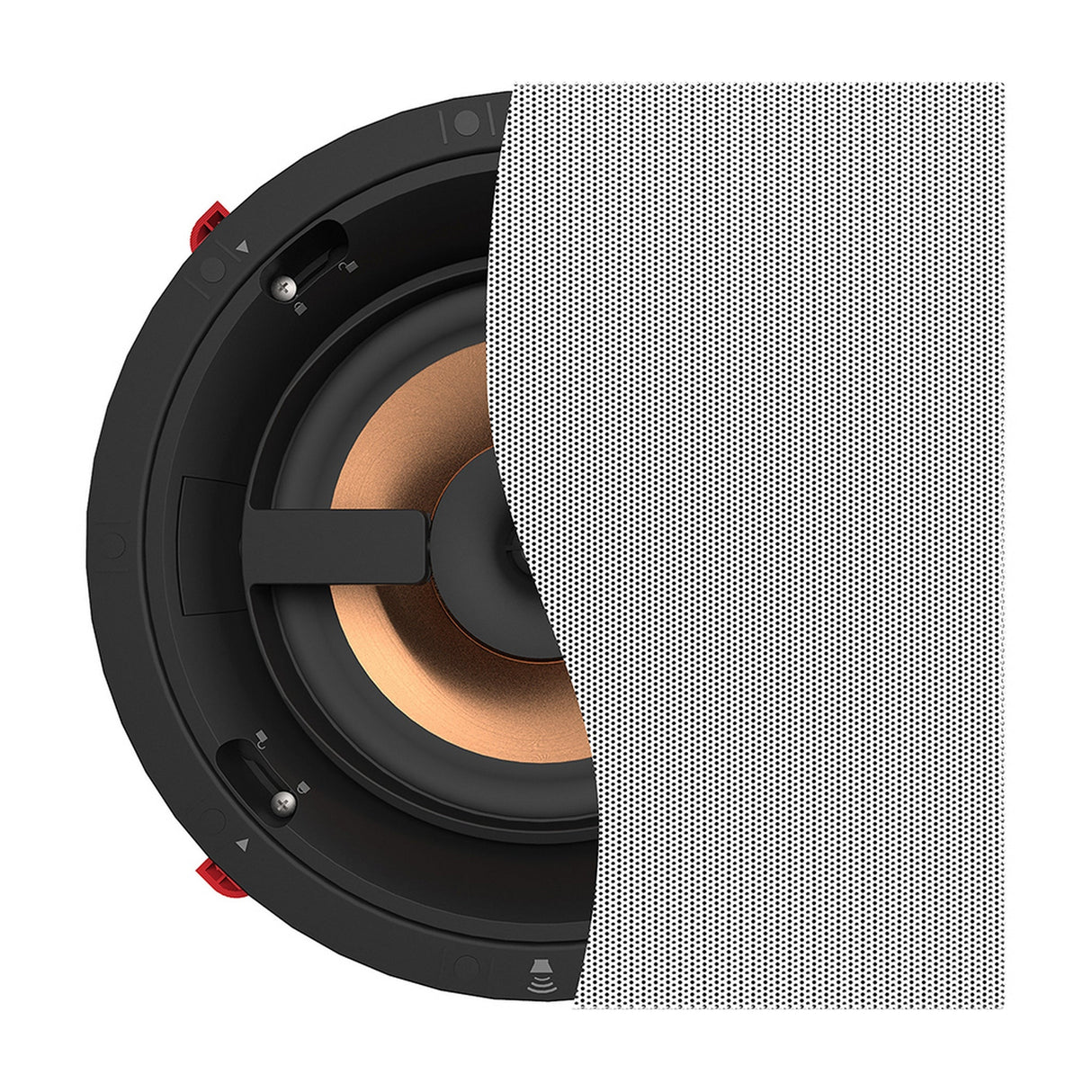 Klipsch PRO-18-RC Reference Premiere Series 8-Inch In-Ceiling Speaker, Single Unit