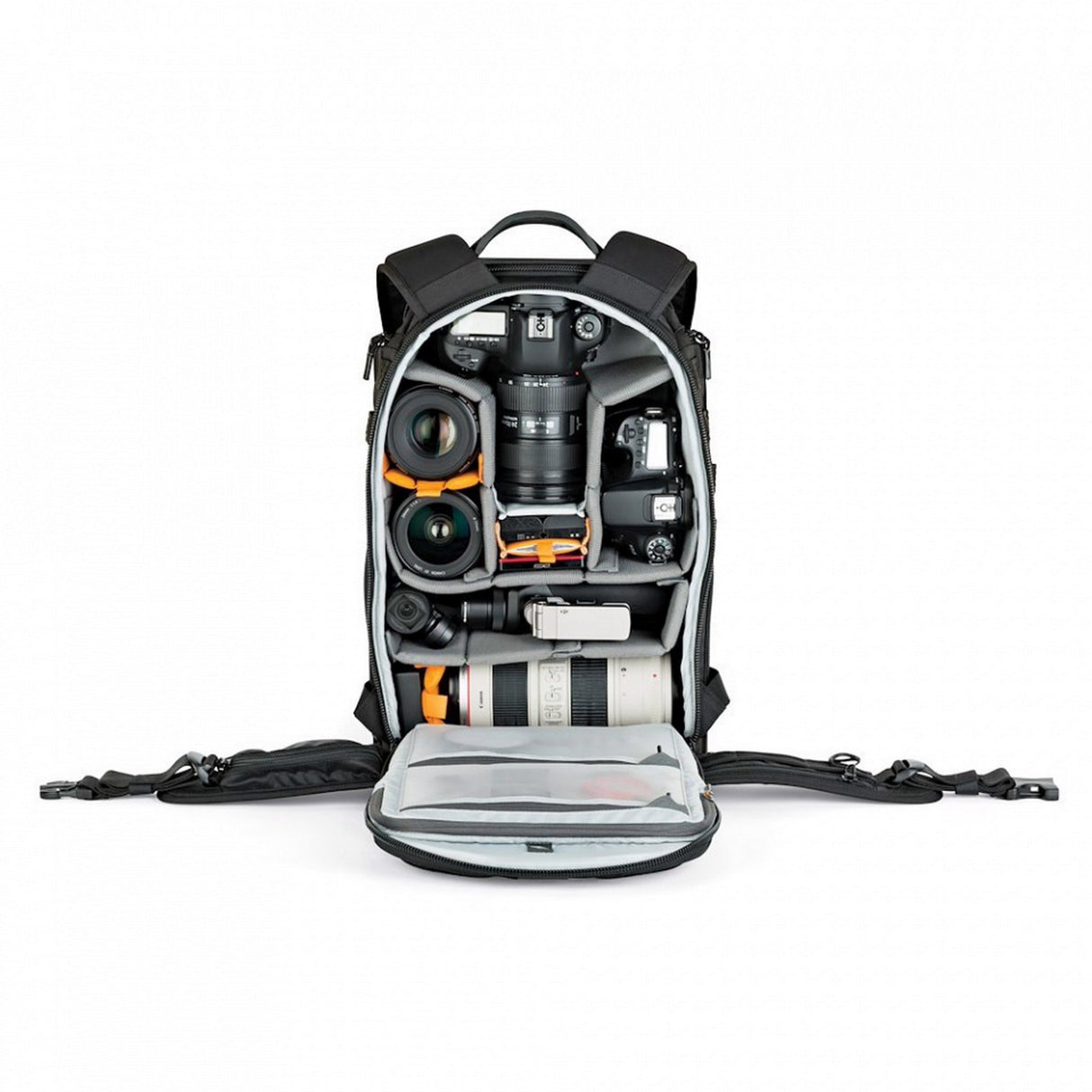 Lowepro ProTactic BP 350 AW II Camera and Laptop Backpack, Black, 16L