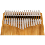 Luna Guitars Bamboo 17-Key Kalimba, Key of B