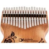 Luna Guitars Mo'o Lizard 17-Key Kalimba, Key of C