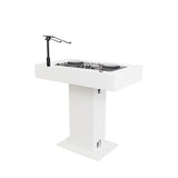 Magma Groove Terminal Modular DJ Booth, White