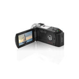 Minolta MN2K50NV 2.7K Ultra HD 48 MP Night Vision Camcorder, Black