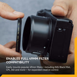 NiSi 49mm Filter Adapter MKII for GRIIIx