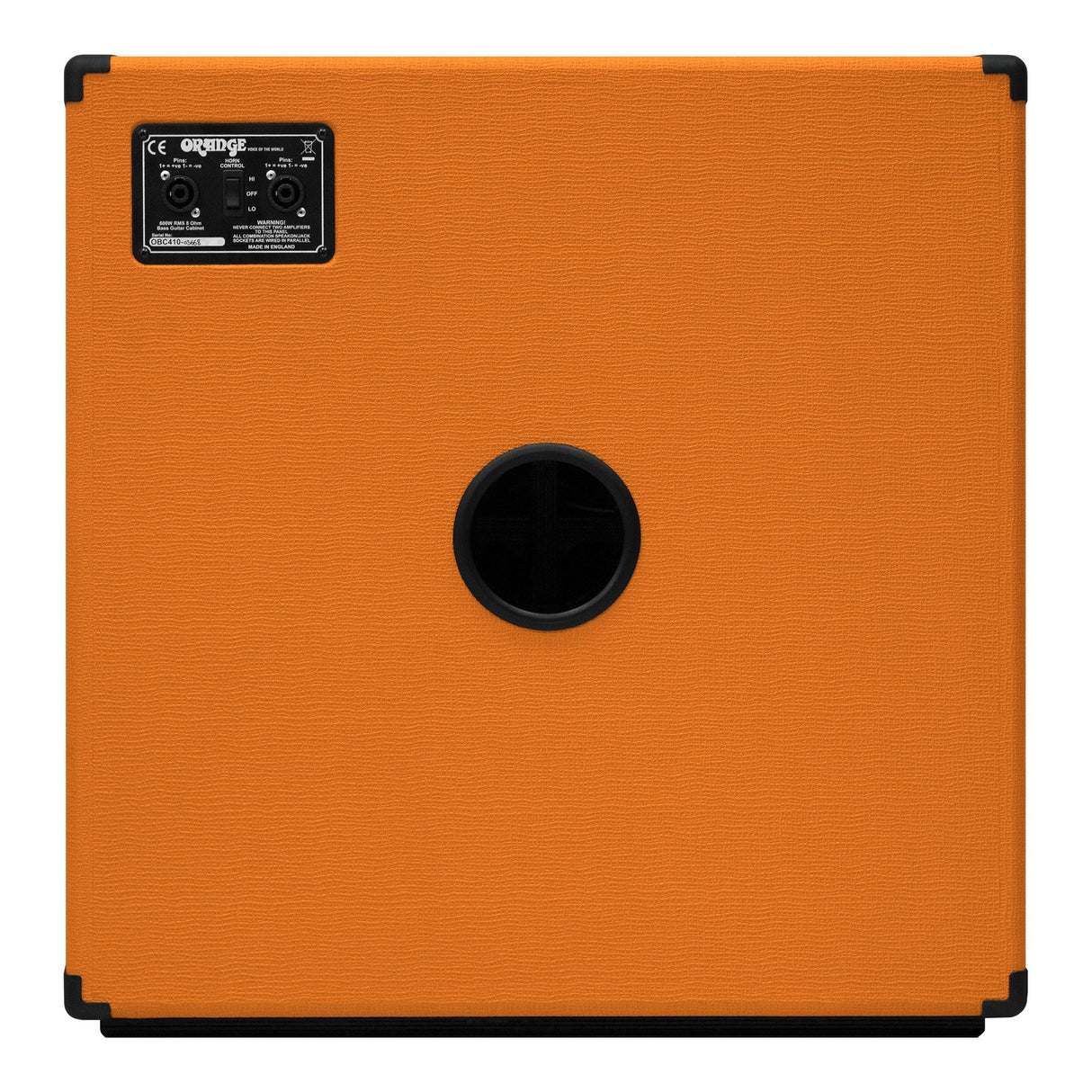 Orange OBC-410-H-C 600W 4 x 10-Inch Bass Guitar Speaker Cabinet