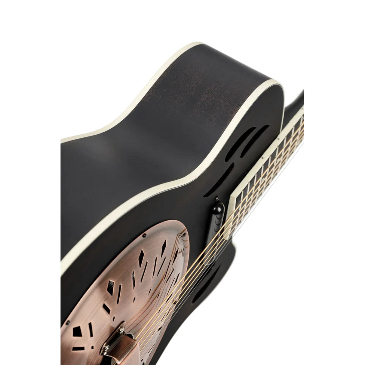 Ortega Guitars RRG40CE-DBK Americana Series Resonator Guitar