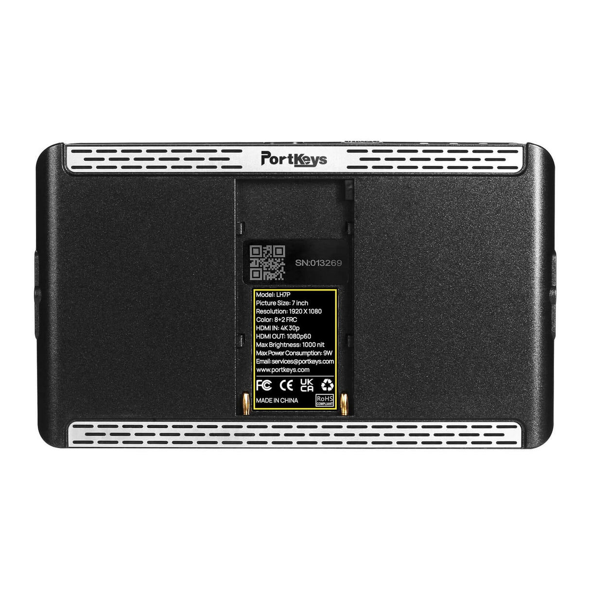 Portkeys LH7P 7-Inch High-Bright Touchscreen Monitor with Wireless Control