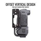 ProMediaGear PLCBGR10 Arca-Swiss L-Bracket for Canon R5 / R6 / R5 Mark II / R6 Mark II with BG-R10 BG-R20 Grip