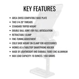 ProMediaGear TR03 Professional Smartphone Clamp