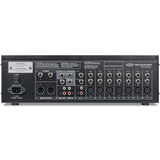 Pure Resonance Audio School Sound System with Dual A115 15-Inch Bluetooth Loudspeakers, MX9 9-Channel Mixer, WMS1-HH Wireless Microphone, and PTT1 Gooseneck Microphone