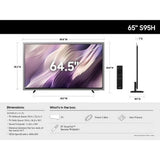 Samsung QN65S95HAFXZA S95H 4K OLED Smart TV, 65 Inch
