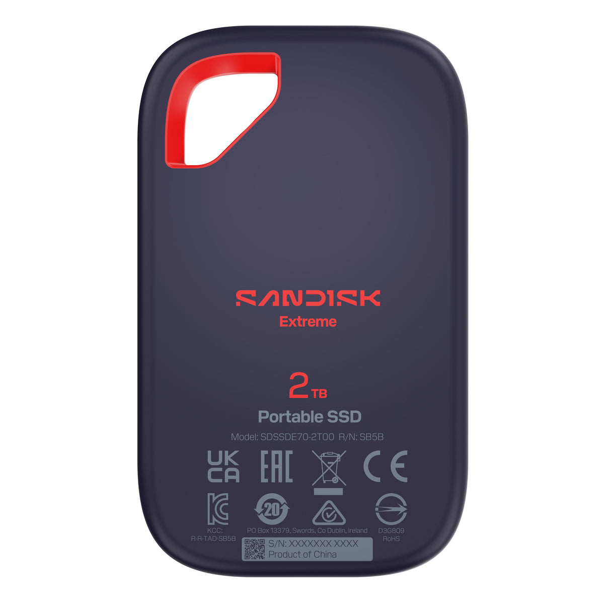 SanDisk SDSSDE70-500G-G25 500GB Extreme Portable SSD V3