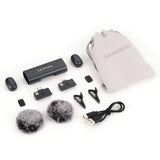 Saramonic AIR-SE-02 2-Person USB-C/Lightning Ultra-Mini Wireless Microphone System, 2.4 GHz