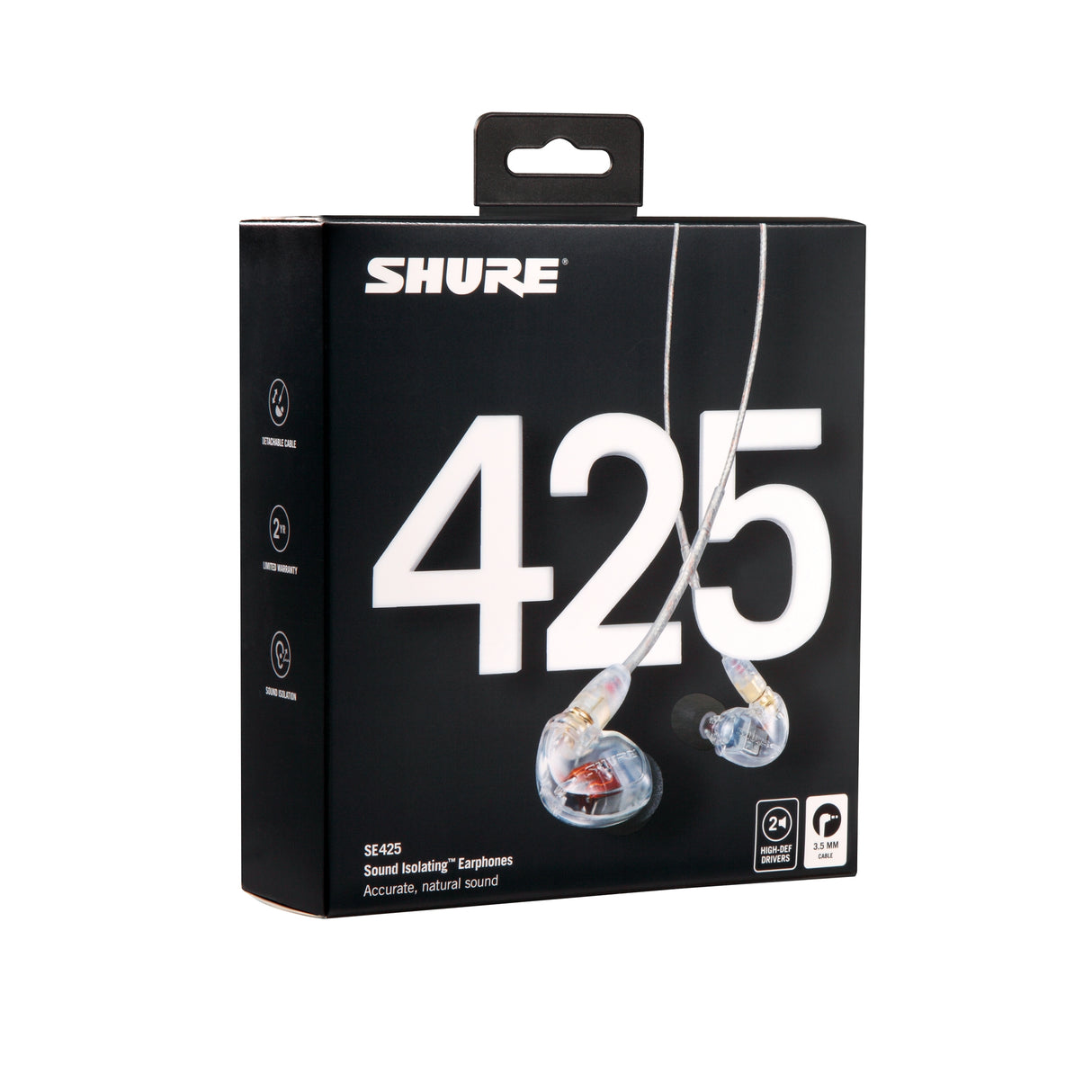 Shure SE425-CL In-Ear Sound Isolating Earphones