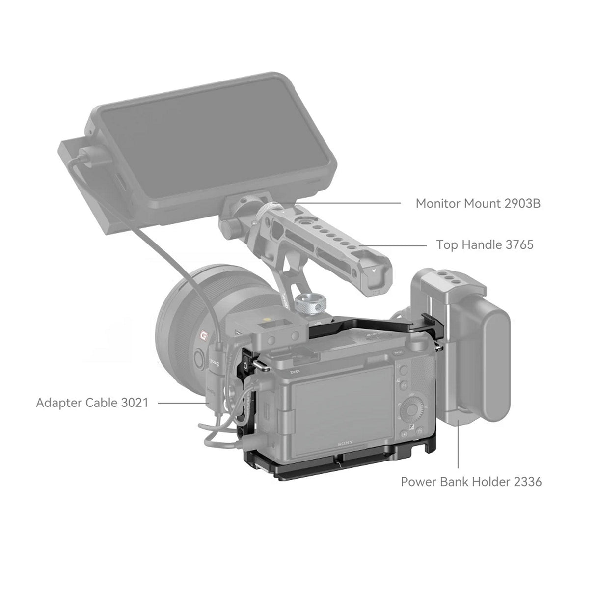 SmallRig Cage for Sony ZV-E1 Camera