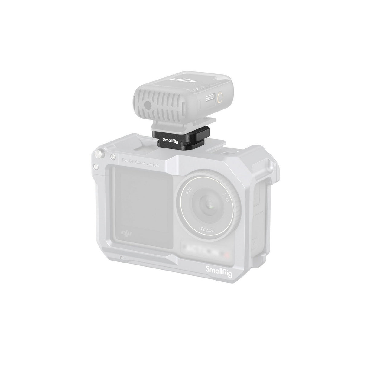 SmallRig 5472 Mount Plate with Cold Shoe Mount for Camera Accessories