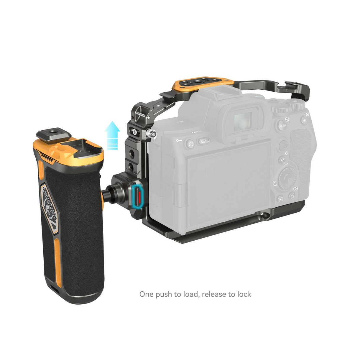 SmallRig 5518 BumbleBee Edition Quick Release Cage Kit for Sony Alpha 7R V / Alpha 7 IV / Alpha 7S III