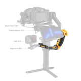 SmallRig 5524 BumbleBee Edition Sling Handle for DJI RS 2 / RSC 2 / RS 3 / RS 3 Pro / RS 3 Mini / RS 4 / RS 4 Pro / RS 4 Mini