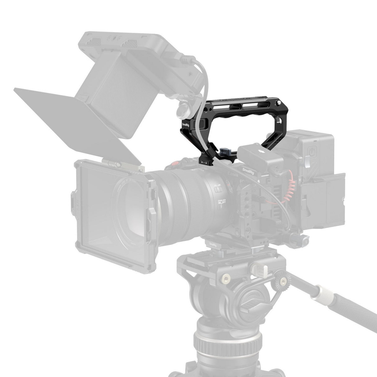 SmallRig 5661 D-Style Top Handle with NATO Clamp Camera Rig Handle