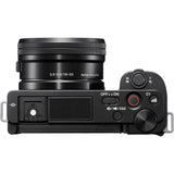 Sony Alpha ZV-E10 APS-C Interchangeable Lens Vlog Camera and Lens Kit