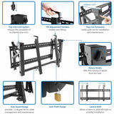 StarTech Video Wall Mount for 45-Inch to 70-Inch Displays