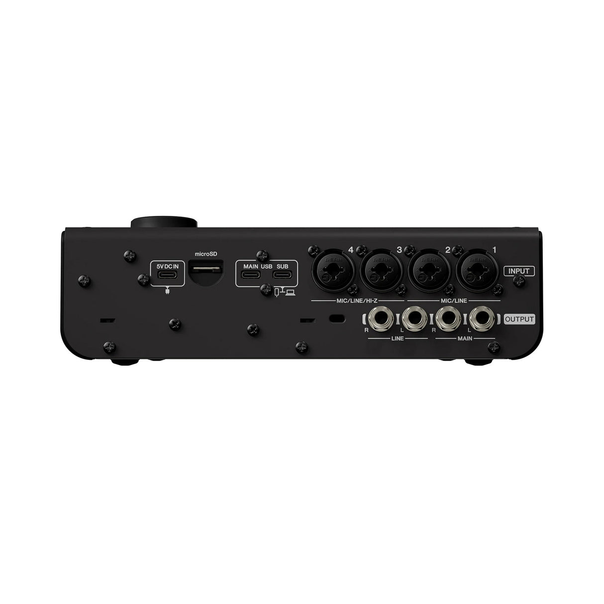 Yamaha URX44 6-In / 4-Out Dual USB-C Audio Interface with Touchscreen