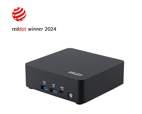 MSI - MSI Cubi NUC AI 1UMG-023BUS Barebone Mini PC Ultra 7 - CUBINUCAI023B