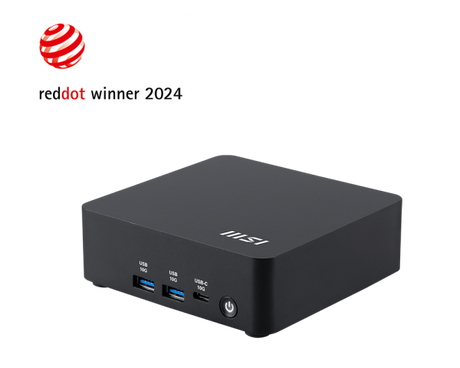 MSI - MSI Cubi NUC AI 1UMG-023BUS Barebone Mini PC Ultra 7 - CUBINUCAI023B