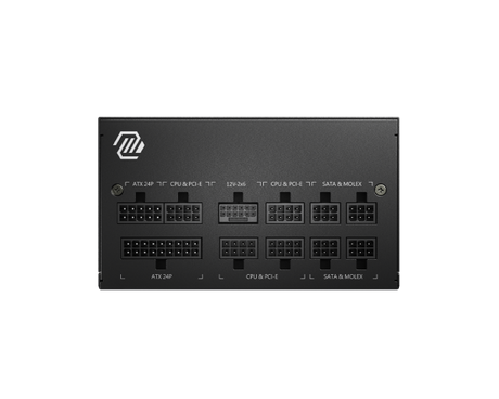 MSI - MSI MAG A850GL PCIE5 850W 80 Plus Gold Fully Modular ATX 3.0 PSU - MAGA850GLPCIE5