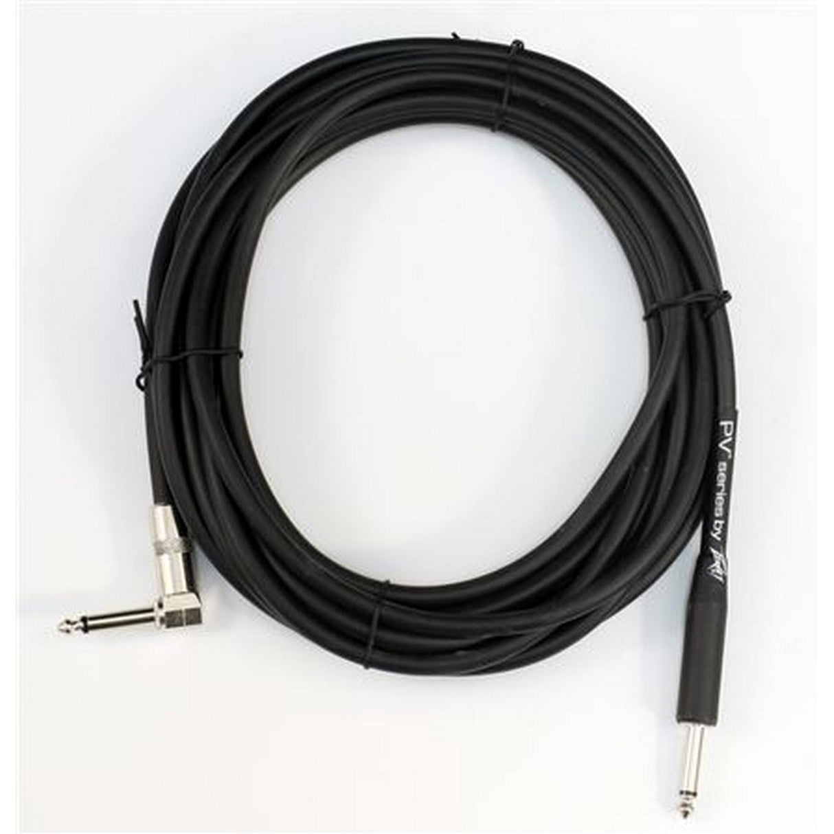 Peavey PV Right Angle to Straight Instrument Cable, 20 Foot