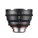 Rokina XN14-NEX Xeen 14mm T3.1 Professional Cine Lens for Sony FE Mount